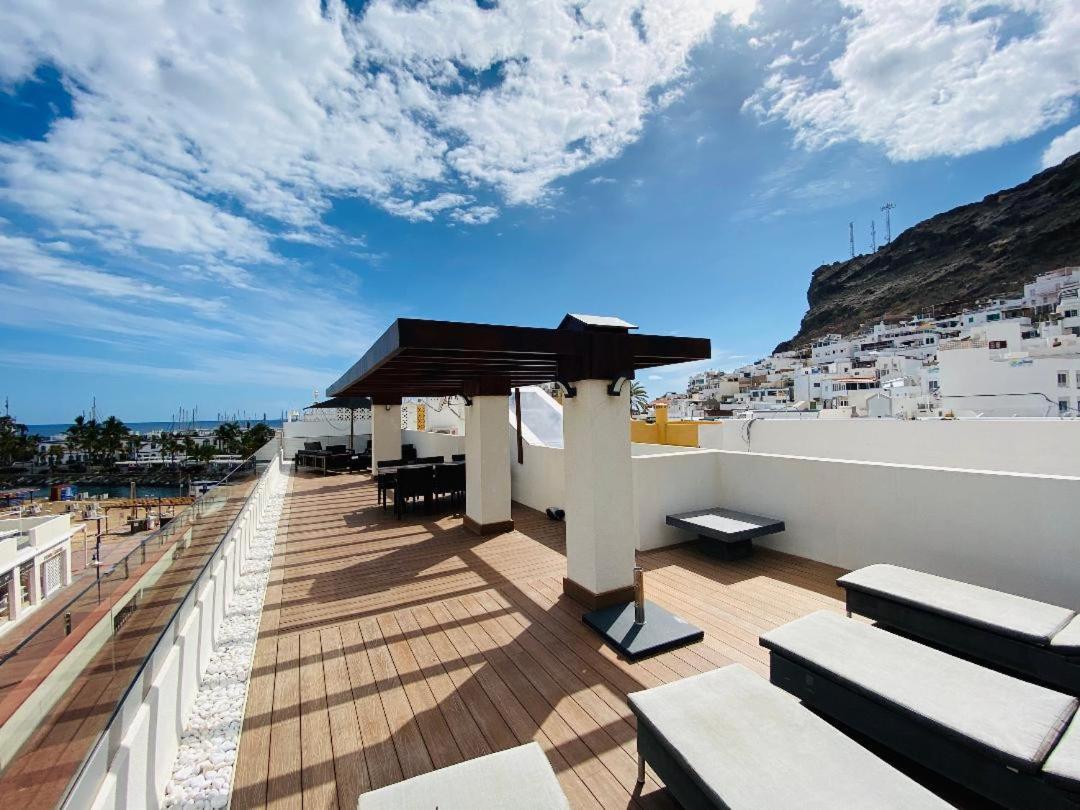 The Penthouse Puerto De Mogan Apartment ภายนอก รูปภาพ