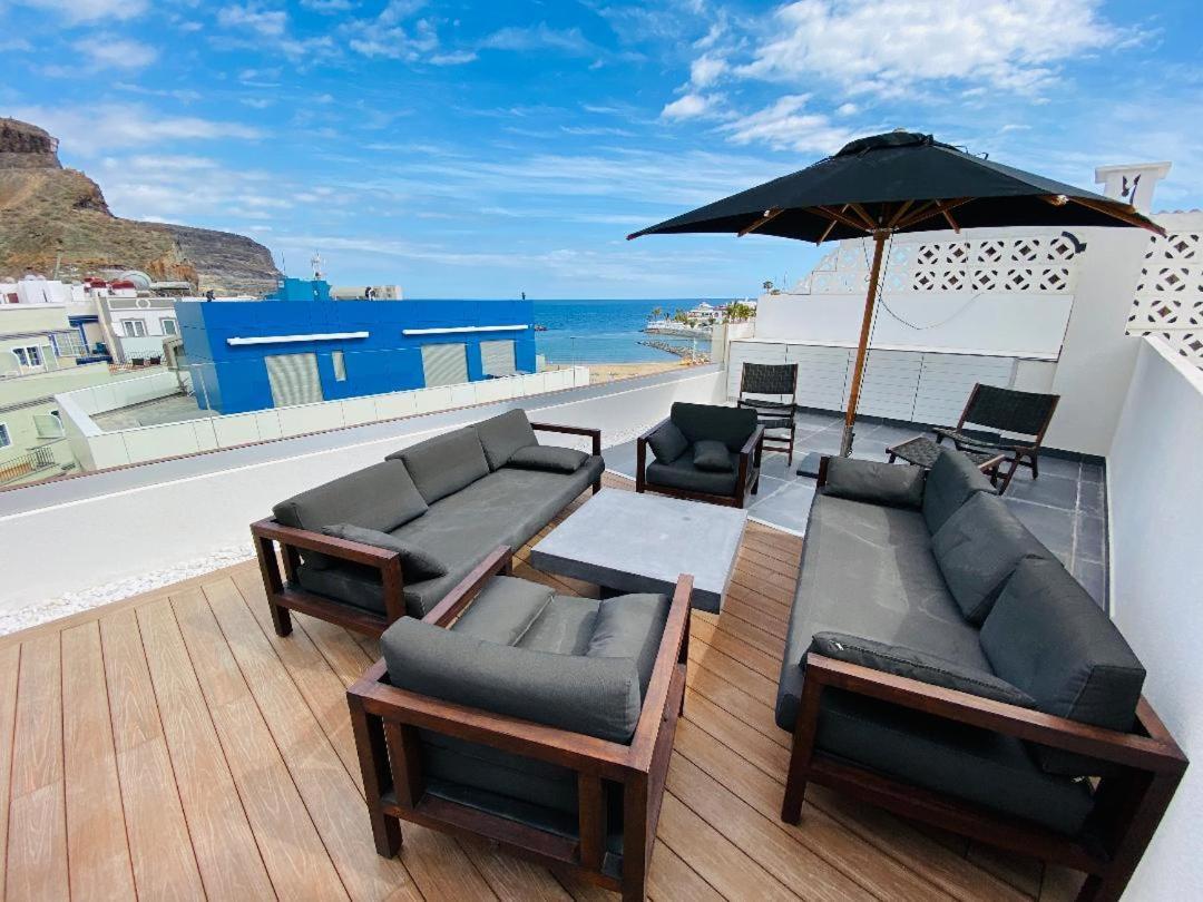 The Penthouse Puerto De Mogan Apartment ภายนอก รูปภาพ